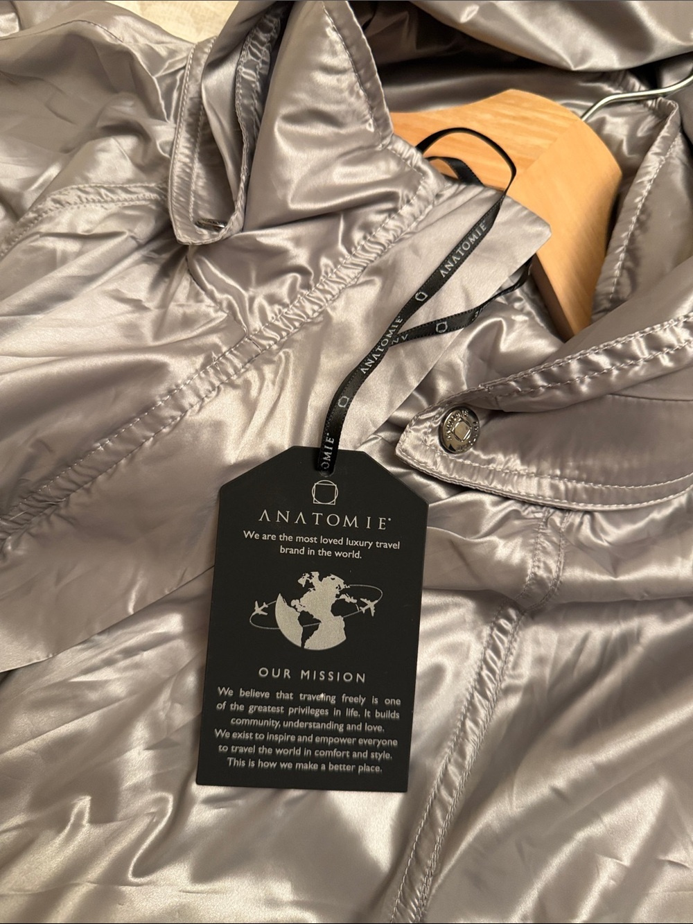 Anatomie Silver Grey Travel Merika Travel Jacket - Picture 14 of 16